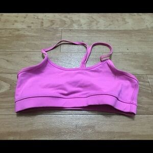 lululemon athletica Pink Strappy Sports Bra Tank